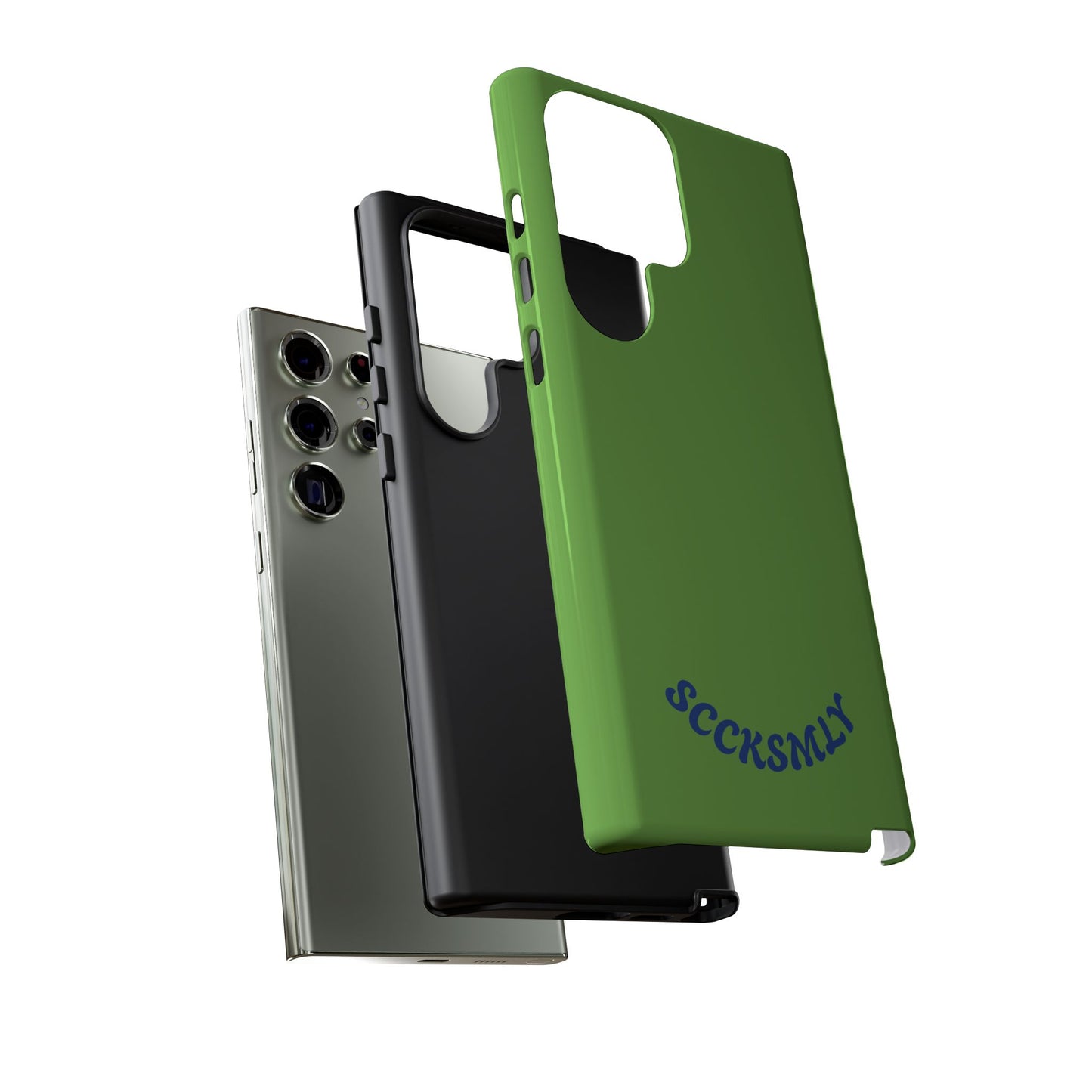 SOLID Matcha Moss Tough Case for Samsung