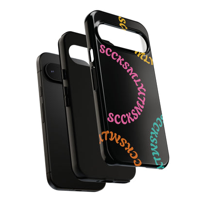 Y2K Wavy Script Tough Case for Google Pixel