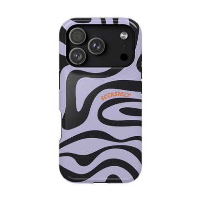 Purple Swirl Phone Case for Apple