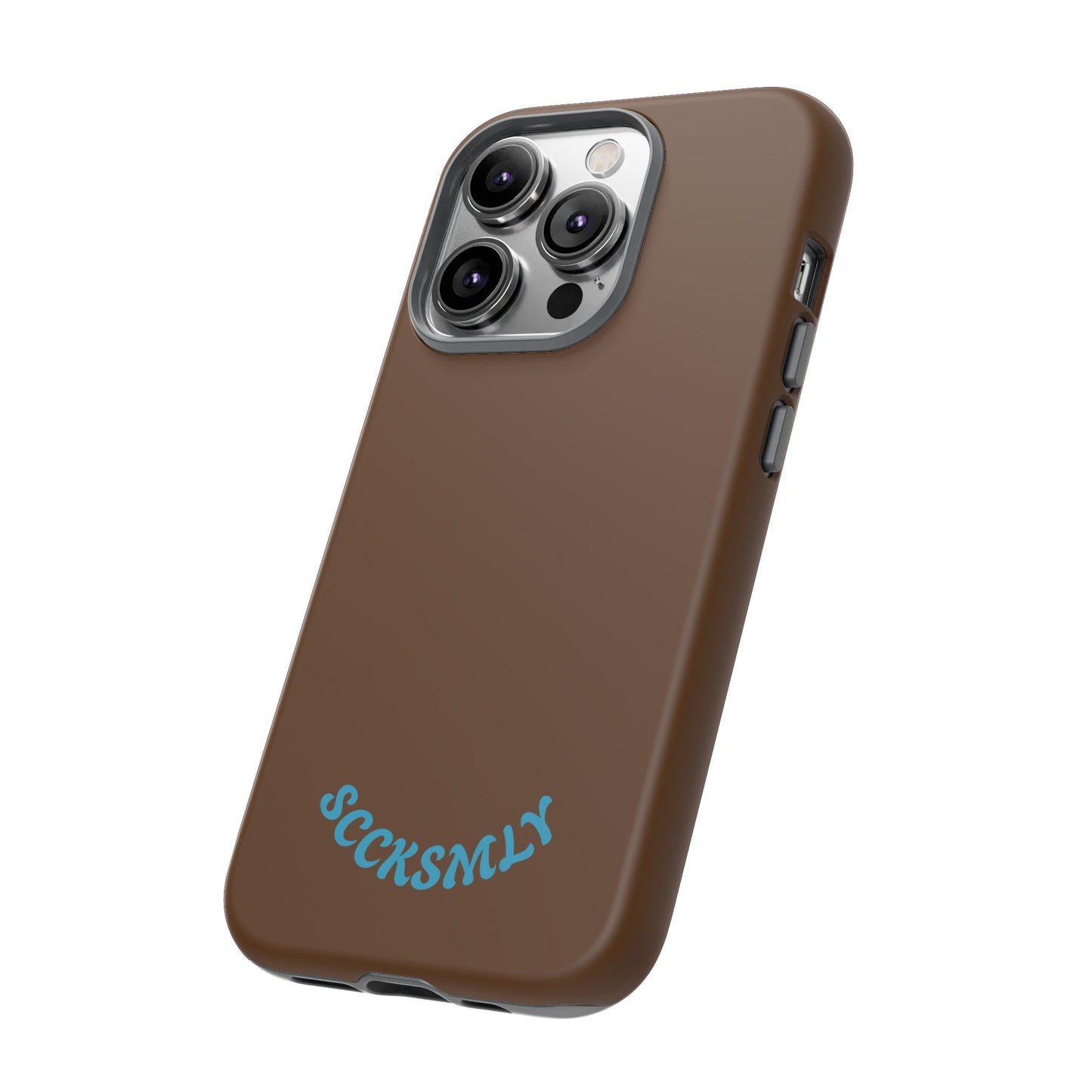 SOLID Chocolate Coco Tough Case for Apple