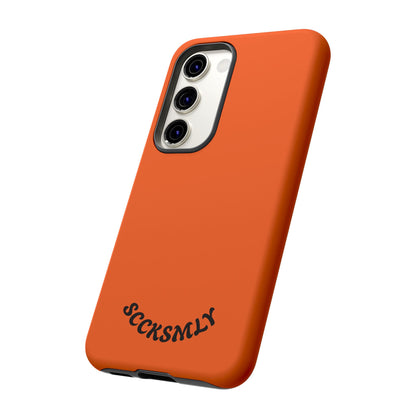 SOLID Tangerine Tough Case for Samsung