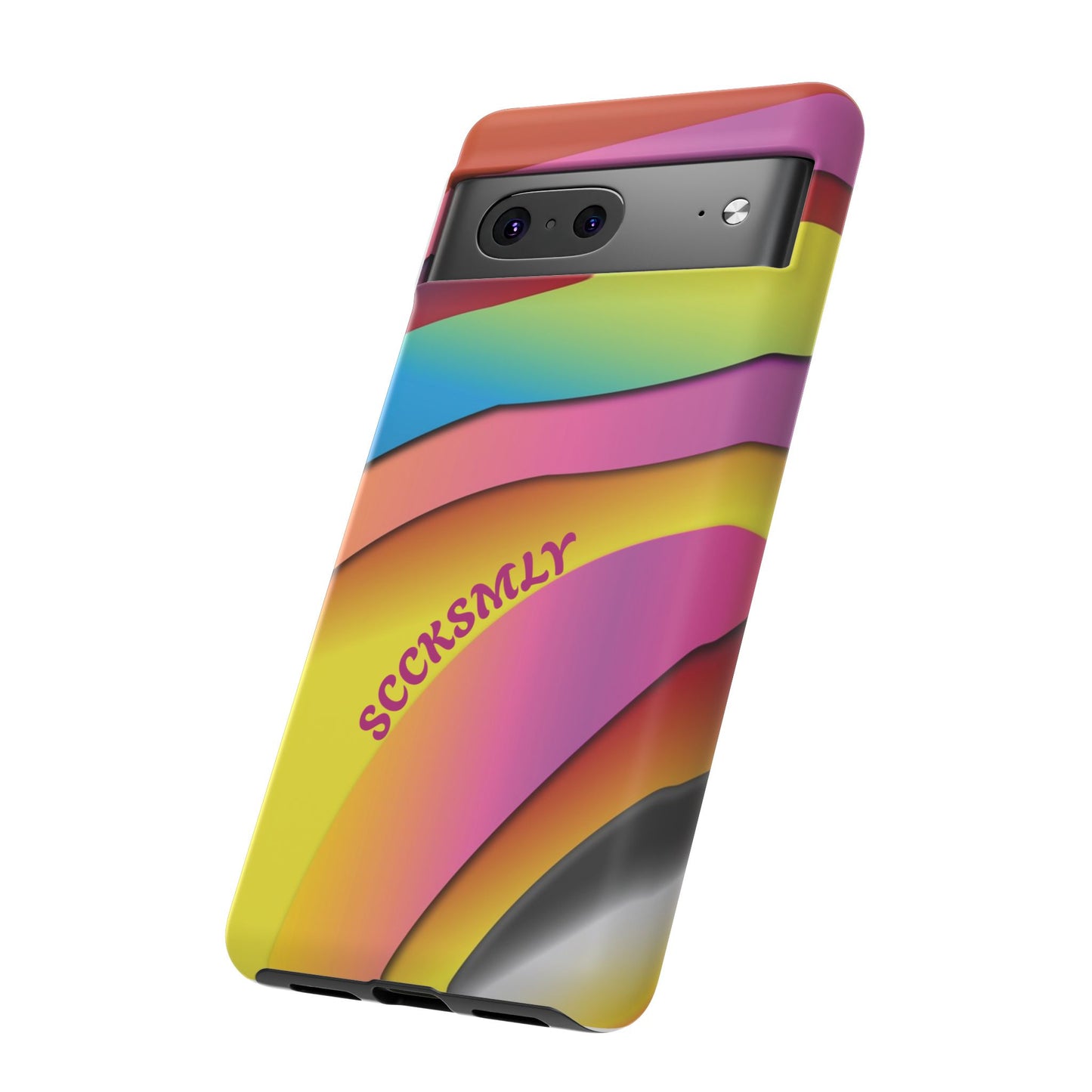 Modern Retro Rainbow Phone Case for Google Pixel