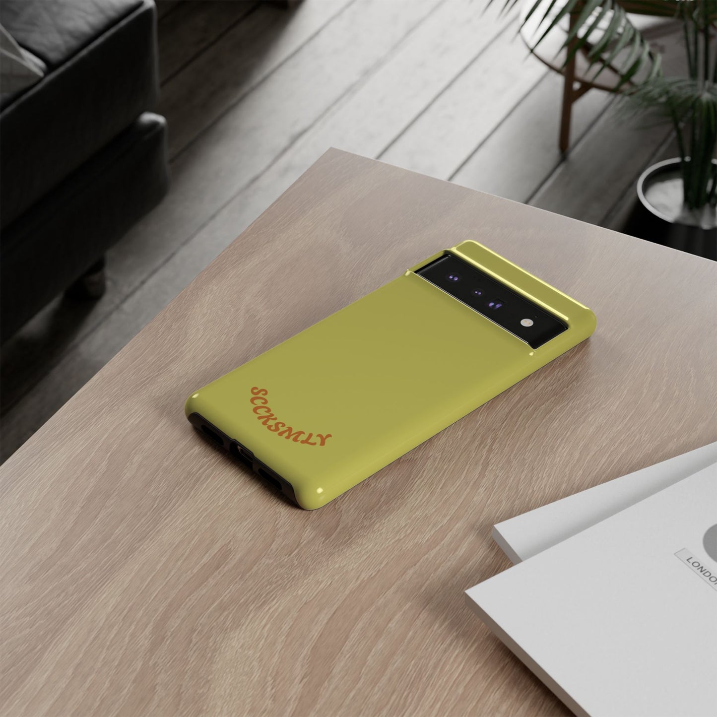 SOLID Lemon Dijon Glaze Tough Case for Google Pixel