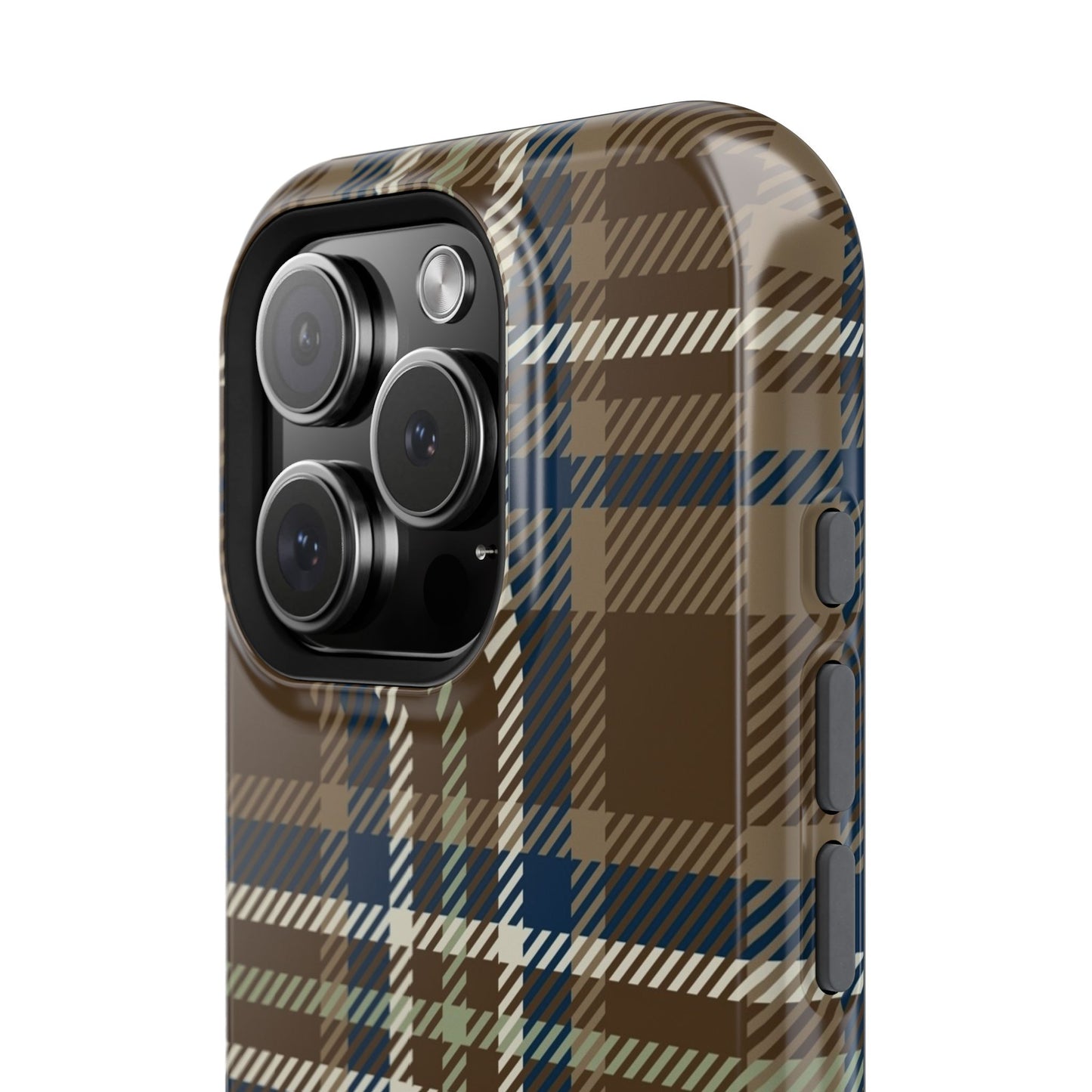 Earth and Sky Plaid Phone Case for Apple