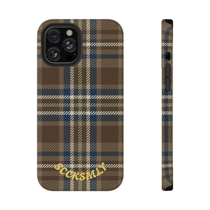Earth and Sky Plaid Phone Case for Apple
