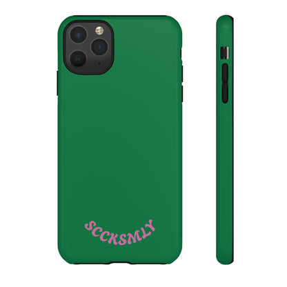 SOLID Garden Pink Tough Case for Apple