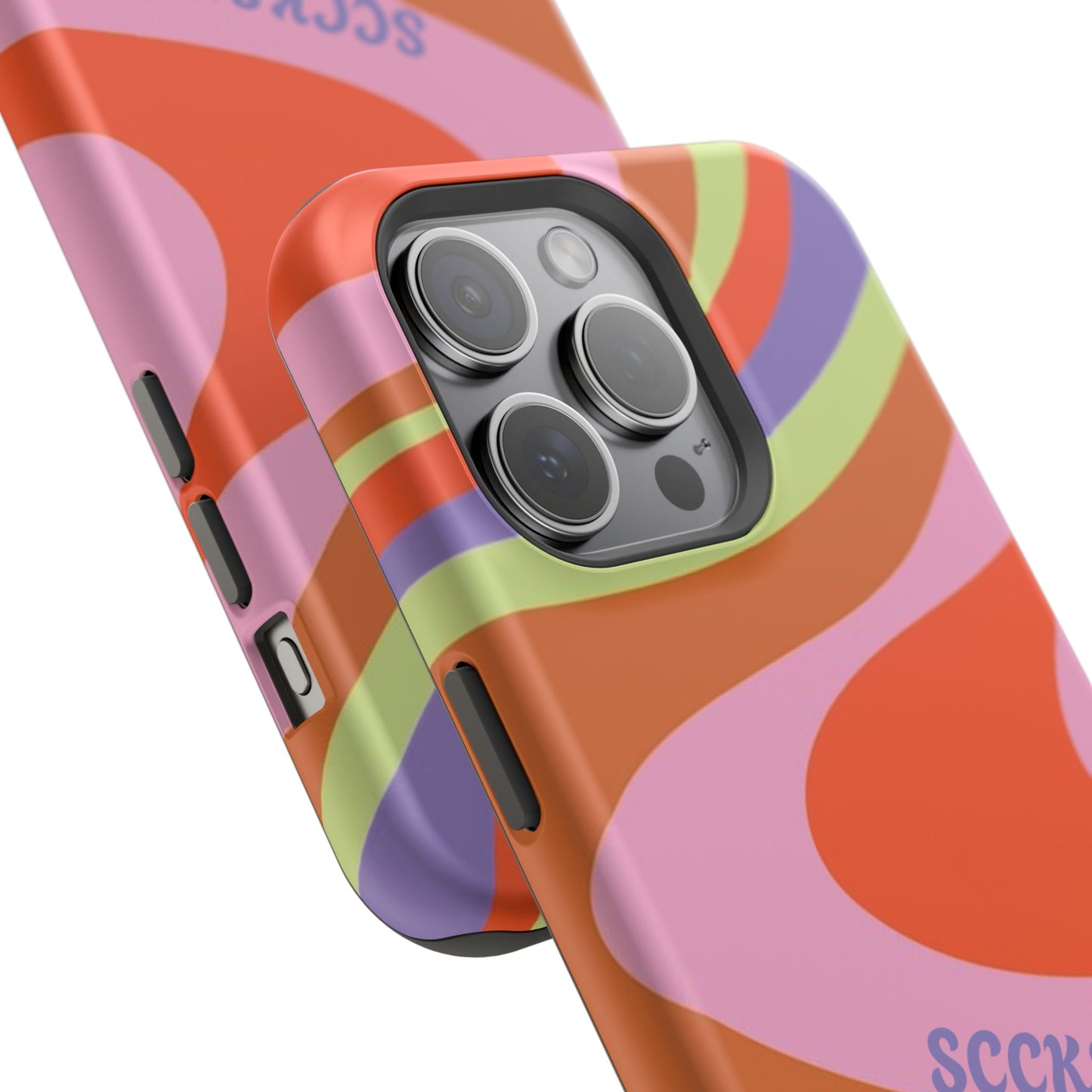 Curvy Swirl Phone Case for Apple