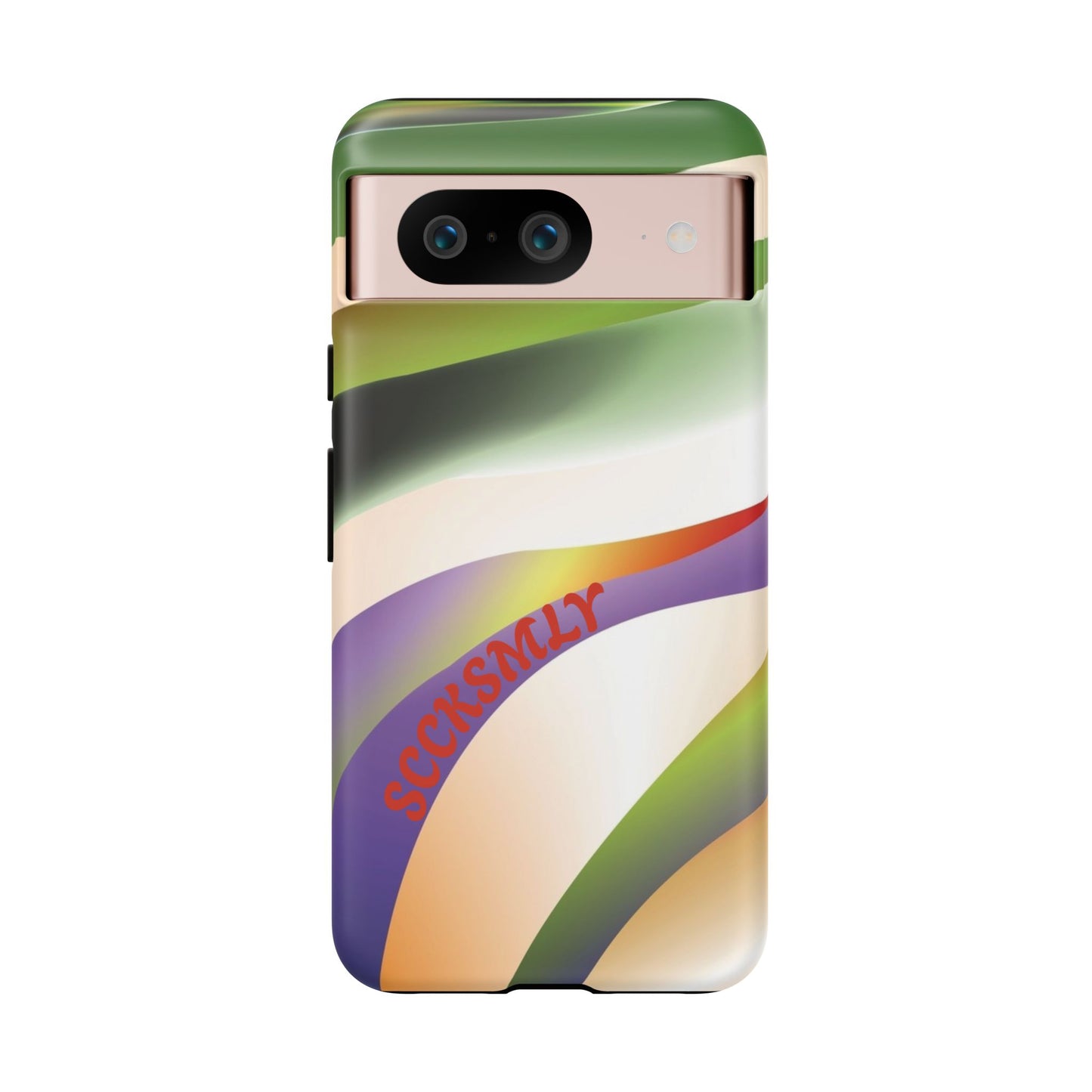 Green Waves Phone Case for Google Pixel