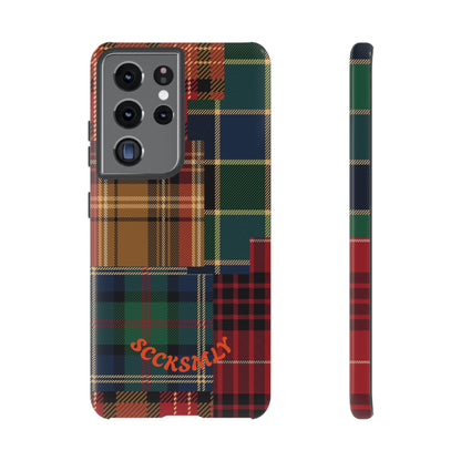 Heritage Hues Patchwork Tough Phone Case for Samsung