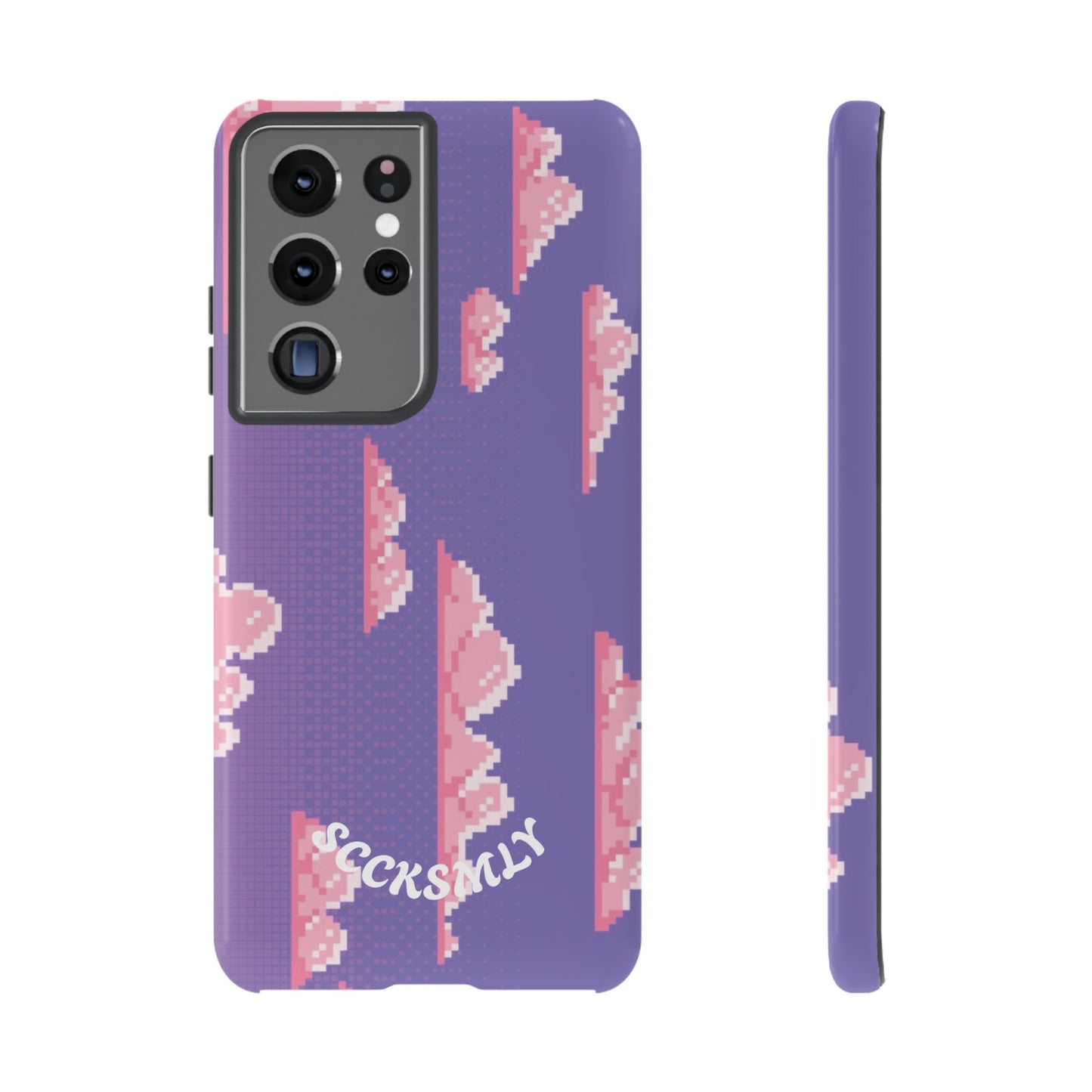 Purple Cotton Candy Sky Tough Phone Case for Samsung