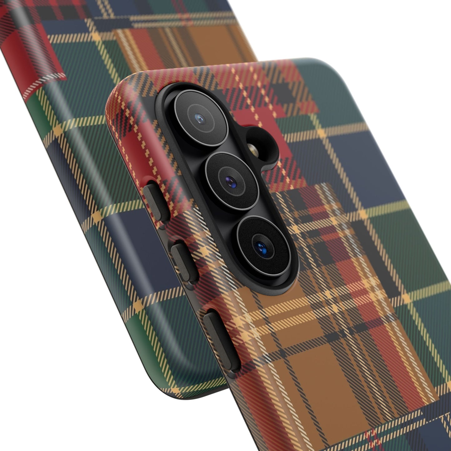 Heritage Hues Patchwork Tough Phone Case for Samsung