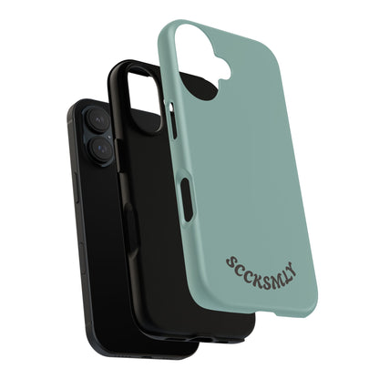 SOLID Fudge Mint Crunch Tough Phone Case for Apple