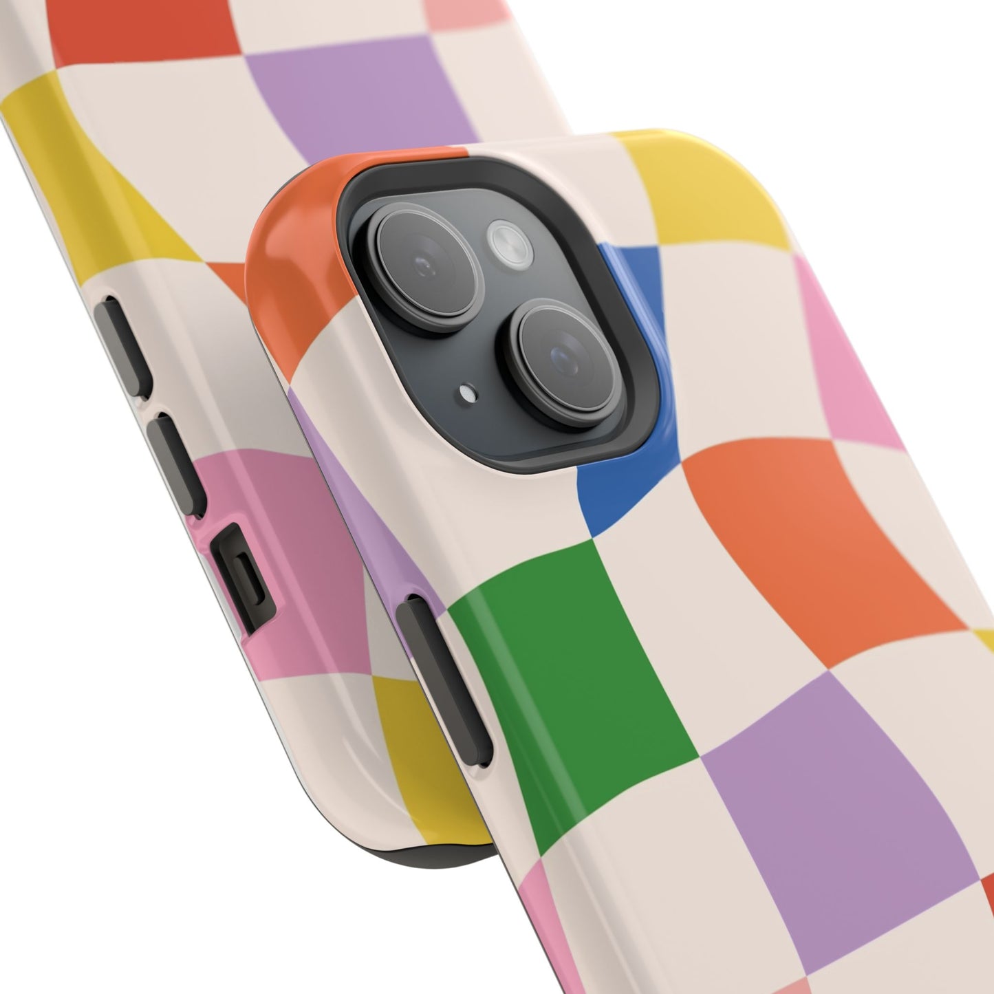 Checker Flicker Phone Case "IOS or Apple"