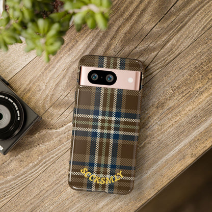Earth and Sky Plaid Phone Case for Google Pixel