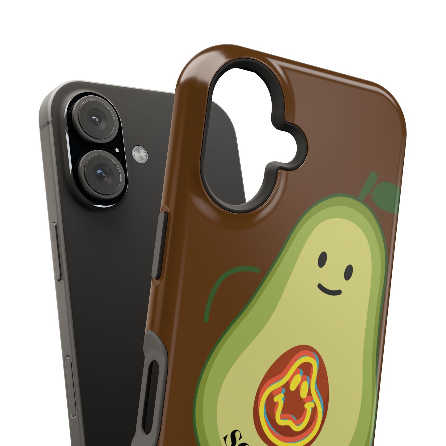 Playful Vegan Avocado Tough Phone Case Apple