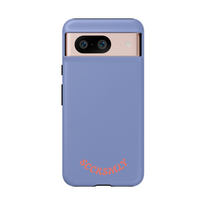 Periwinkle Blue Tough Phone Case for Google Pixel