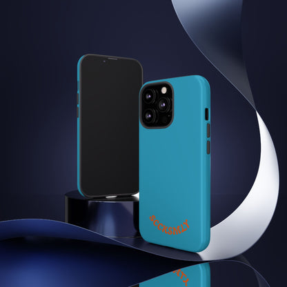 SOLID Blue Spook Tough Case for Apple