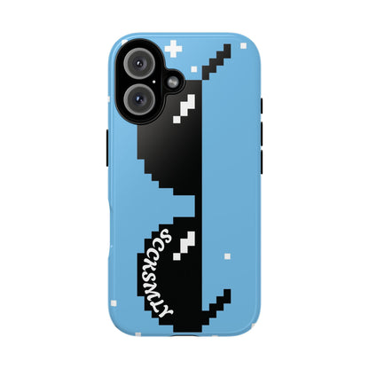 Pixel Glass Tough Phone Case for Apple