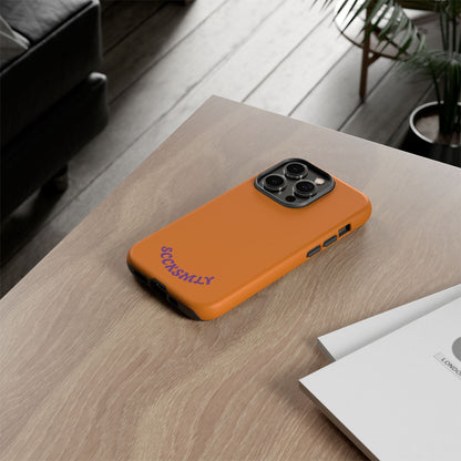 SOLID Burned Plum Tough Case for Apple