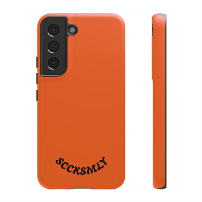 SOLID Tangerine Tough Case for Samsung