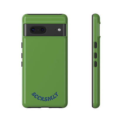 SOLID Matcha Moss Tough Phone Case for Google Pixel