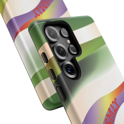 Green Waves Phone Case for Samsung