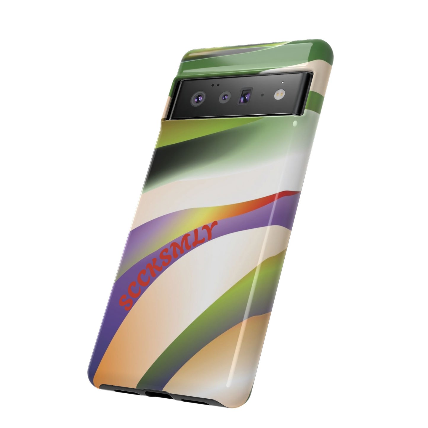 Green Waves Phone Case for Google Pixel