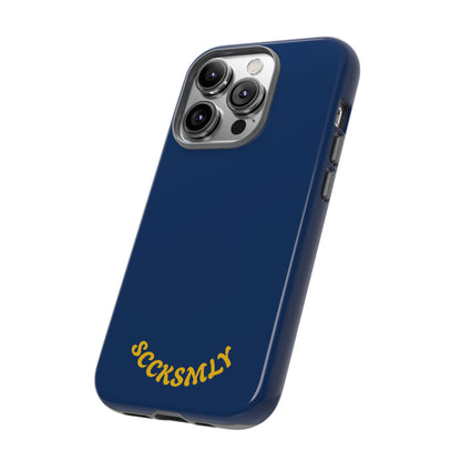 SOLID Cobalt Haze Tough Case for Apple