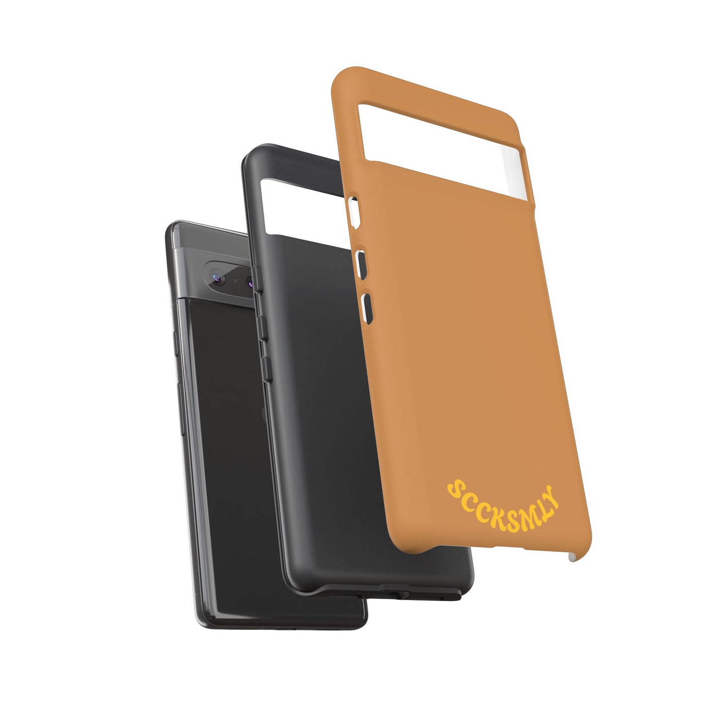 SOLID Spice Caramel Tough Case for Google Pixel