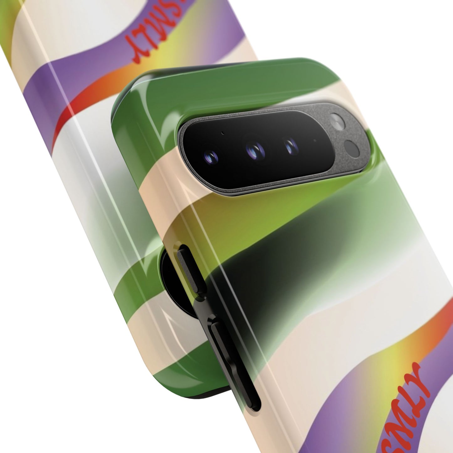 Green Waves Phone Case for Google Pixel