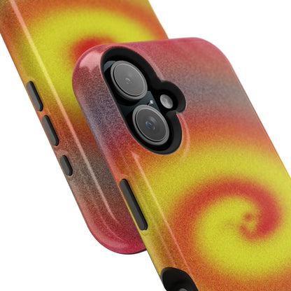 Toxic Spiral Tough Phone Case for Apple