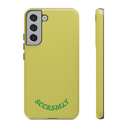SOLID Lemon Pop Tough Case for Samsung