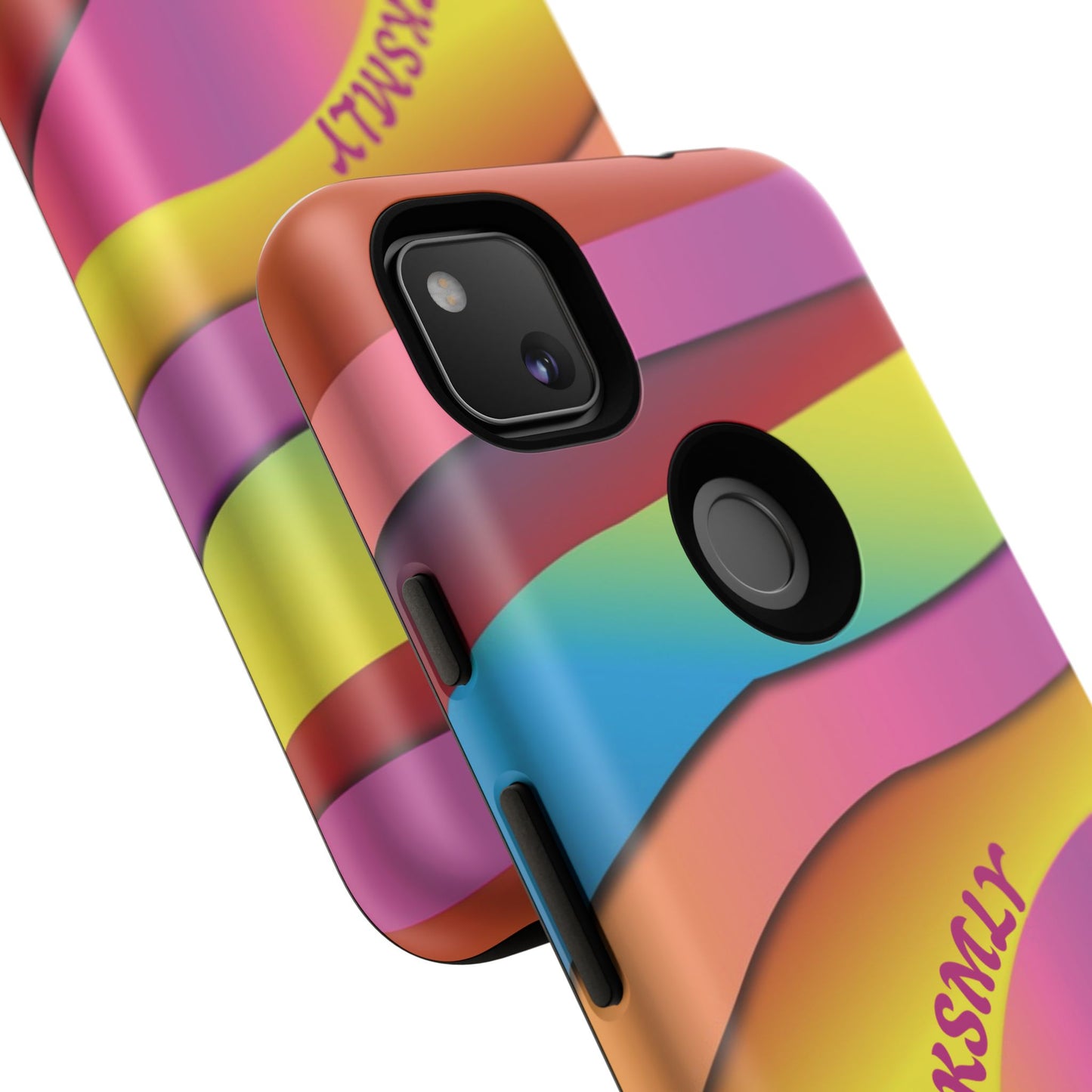 Modern Retro Rainbow Phone Case for Google Pixel