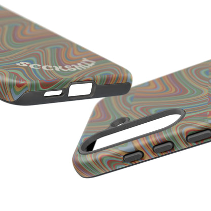 Earthly Waves Tough Phone Case for Samsung