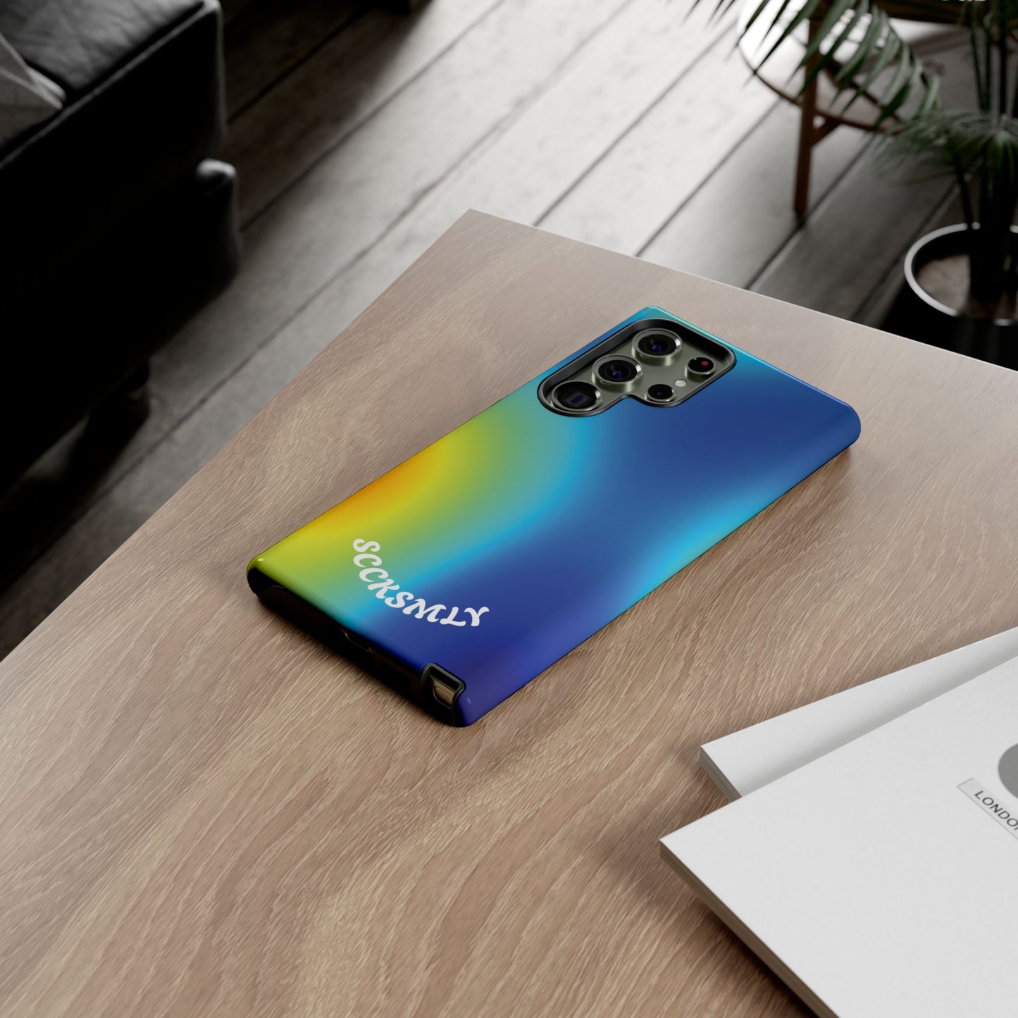 Gradient Heatwave Tough Phone Case for Samsung