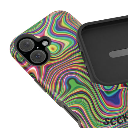 Acid Swirl Phone Case for Apple