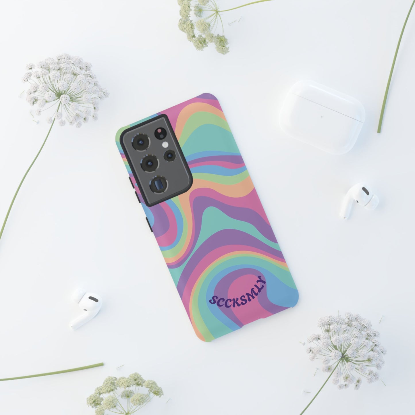 Pastel Swirl Phone Case for Samsung