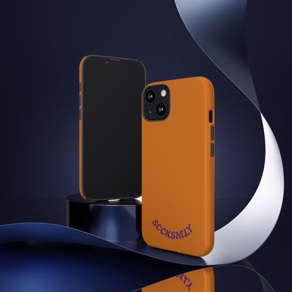 SOLID Burned Plum Tough Case for Apple
