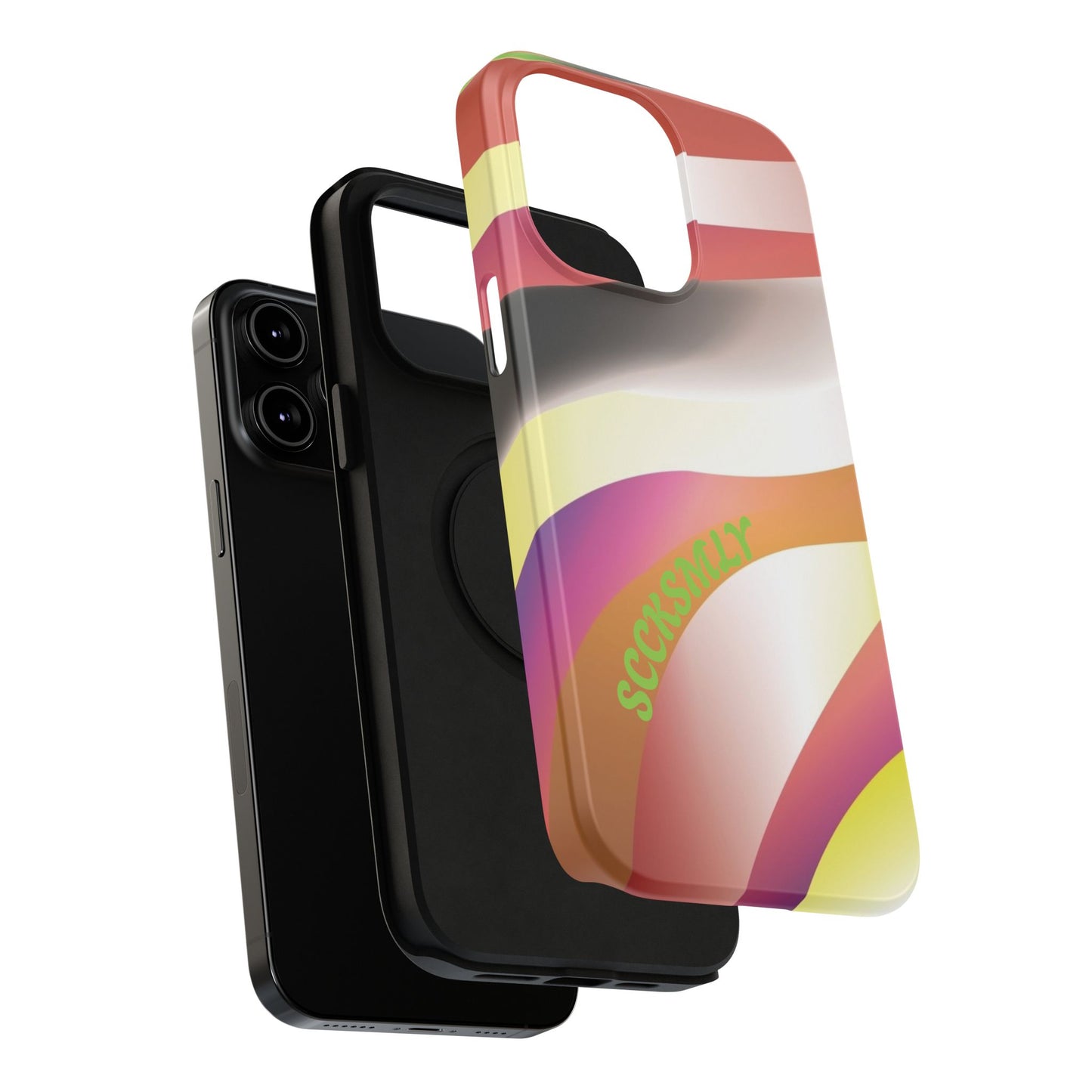 Neutral Waves Phone Case for Apple