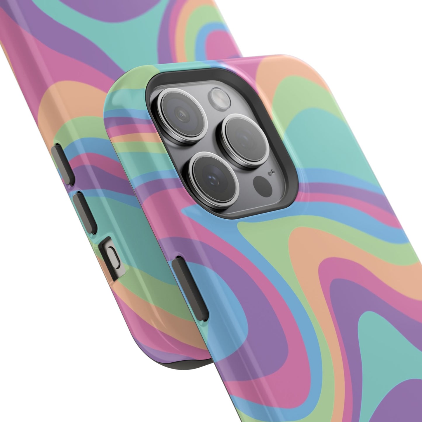 Pastel Swirl Phone Case for Apple
