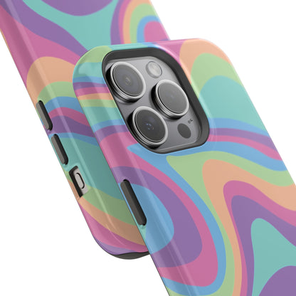 Pastel Swirl Phone Case for Apple