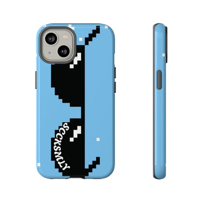 Pixel Glass Tough Phone Case for Apple