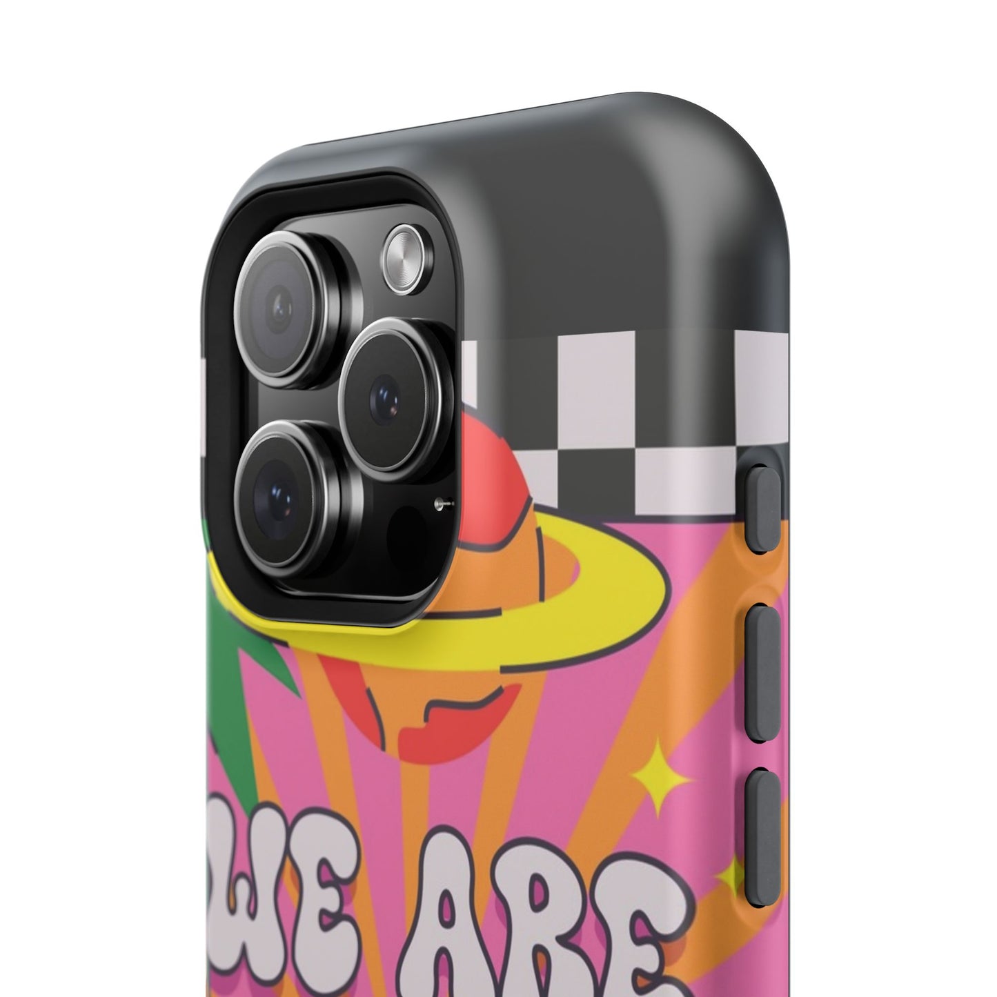 WE ARE NOT ALONE Tough Phone Case for Apple