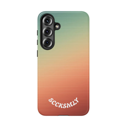 Warm Ombré Tough Phone Case for Samsung