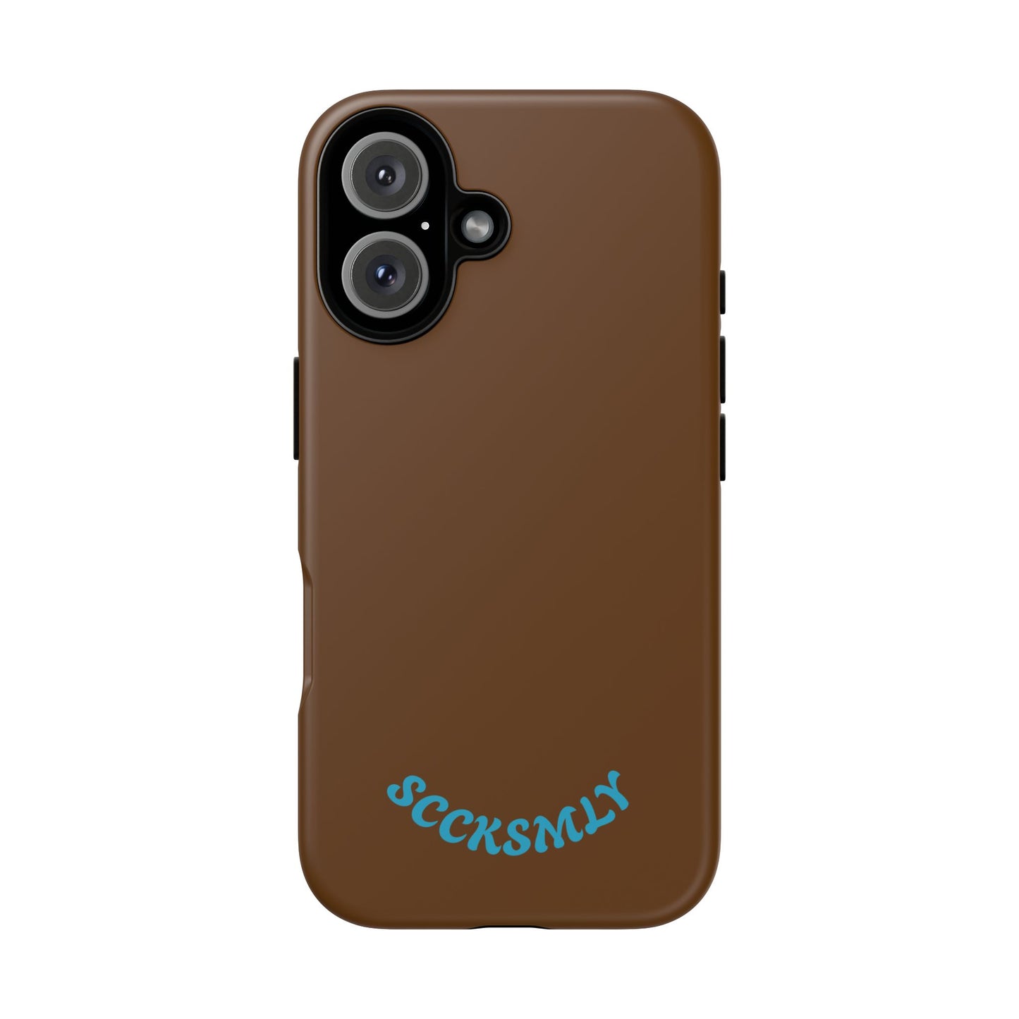 SOLID Chocolate Coco Tough Case for Apple