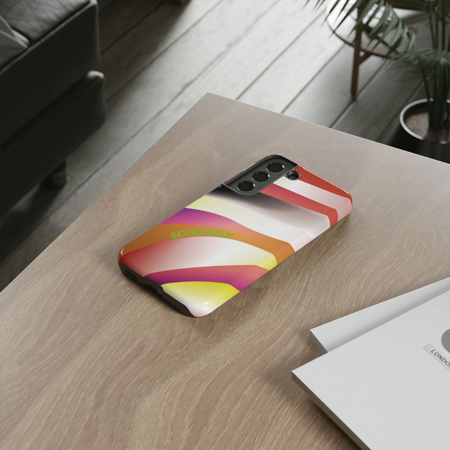 Neutral Waves Phone Case for Samsung