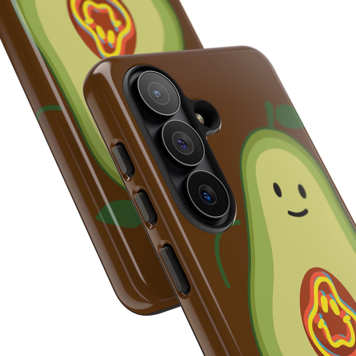 Playful Vegan Avocado Phone Case for Samsung