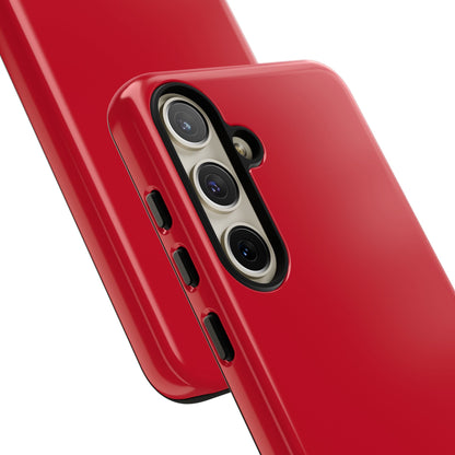 SOLID Calm Cherry Tough Case for Samsung