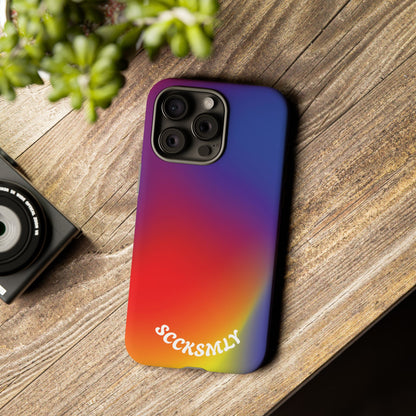 Liquid Dusk Tough Phone Case for Apple