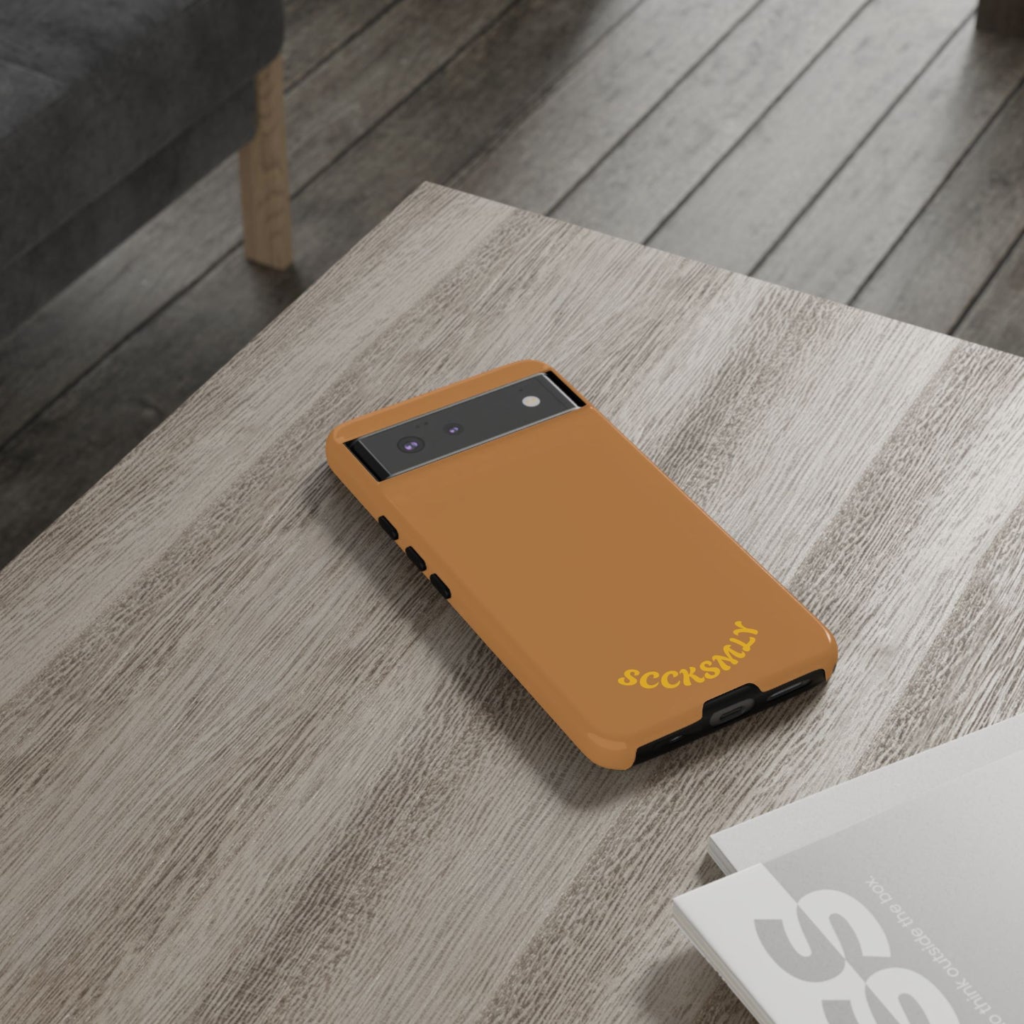 SOLID Spice Caramel Tough Case for Google Pixel